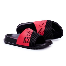 Pánské pantofle Big Star Rubber Black GG174913 černý červený