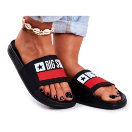 Dámské pantofle Big Star Classic Black GG274A045 černý