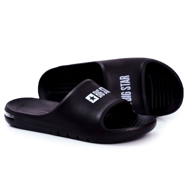 Pánské pantofle Big Star Air Black GG174917 černá