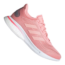 Běžecké boty adidas Supernova W FV6021 bílý růžový Běžecké boty adidas Supernova W FV6021 bílý růžový