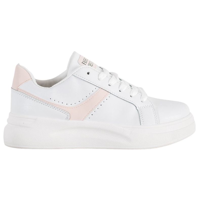 SHELOVET Módní design tenisky bílý