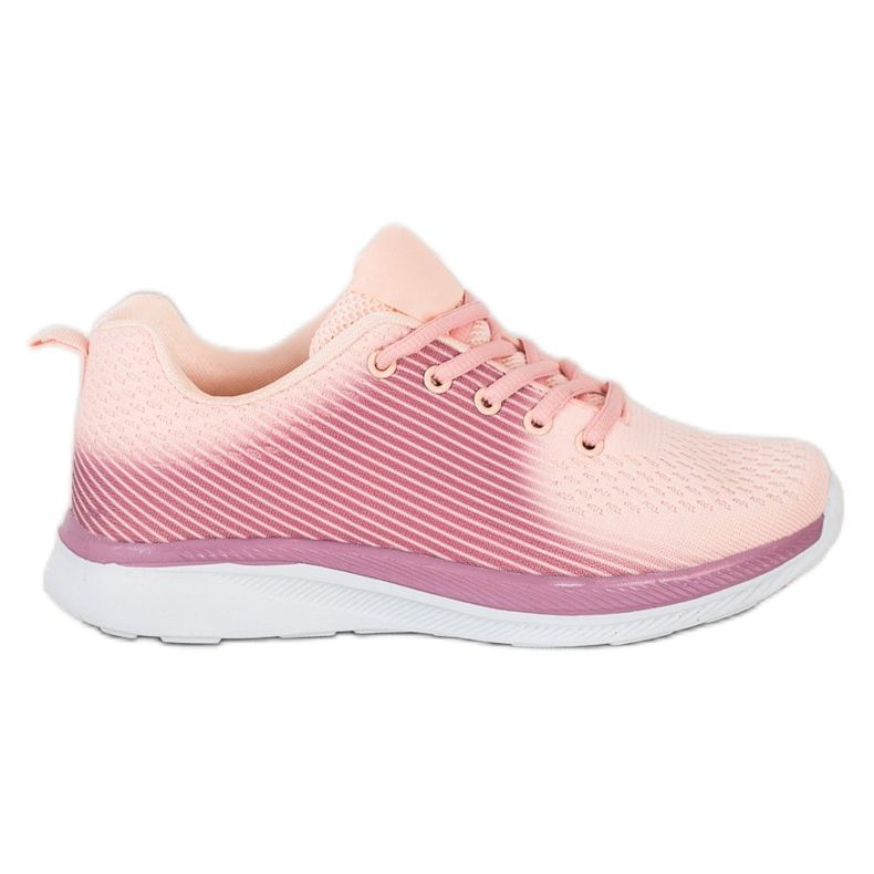 Bona Lehké sportovní tenisky fialový oranžový