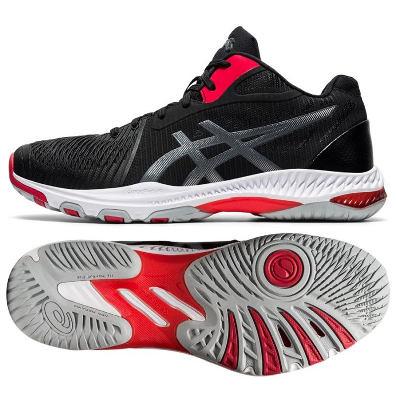 Volejbalové boty Asics Netburner Ballistic Ff Mt 2 M 1051A042-001 černá černá