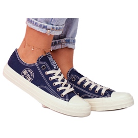 Dámské tenisky Big Star Navy Blue FF274125 námořnická modř vícebarevný