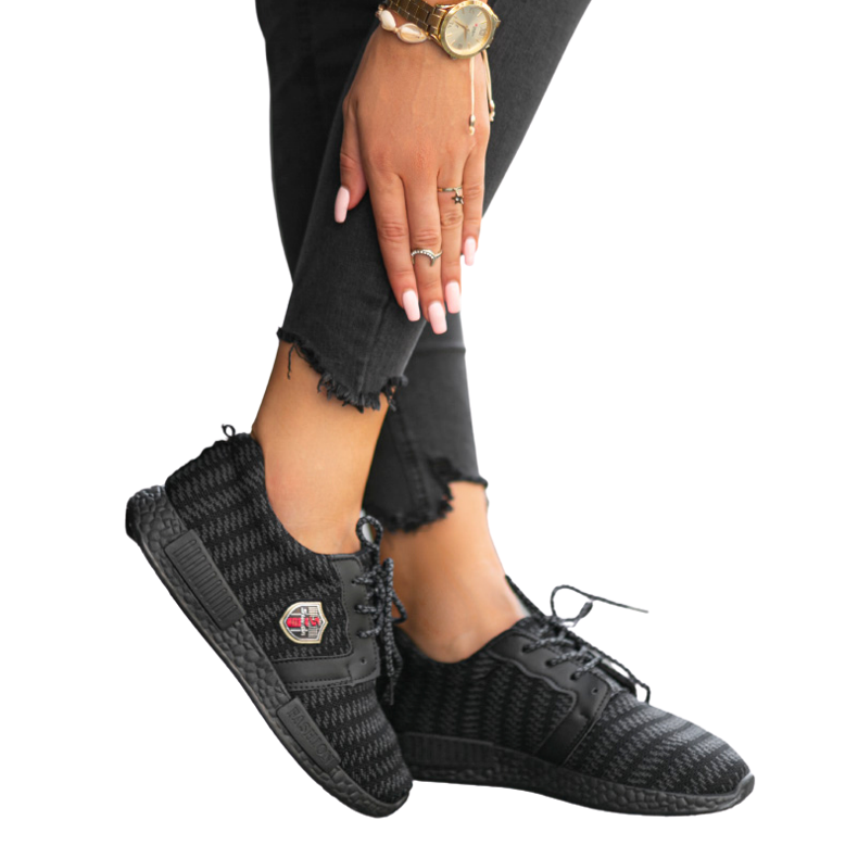 Černá lehká sportovní obuv PH-16