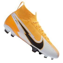 Fotbalová obuv Nike Superfly 7 Elite Fg Jr AT8034-801 žlutý vícebarevný