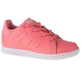 Boty Adidas Stan Smith El K EF4928 růžový šedá