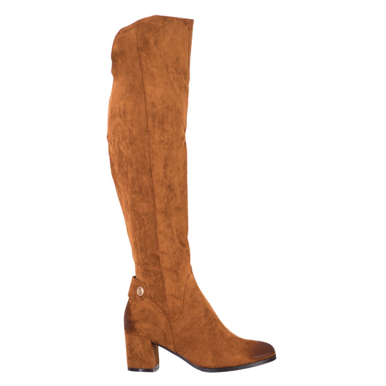 Vysoké boty VINCEZA hnědý