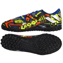 Kopačky Adidas Nemeziz Messi 19.4 Tf Jr EH0602 námořnická modrá, vícebarevná vícebarevný