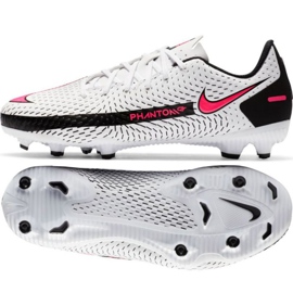 Fotbalová obuv Nike Phantom Gt Academy FG / MG Jr CK8476-160 bílá vícebarevný