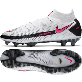 Kopačky Nike Phantom Gt Elite Df Fg M CW6589-160 bílá vícebarevný