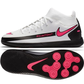 Fotbalová obuv Nike Phantom Gt Club Df Ic Jr CW6728-160 bílá vícebarevný