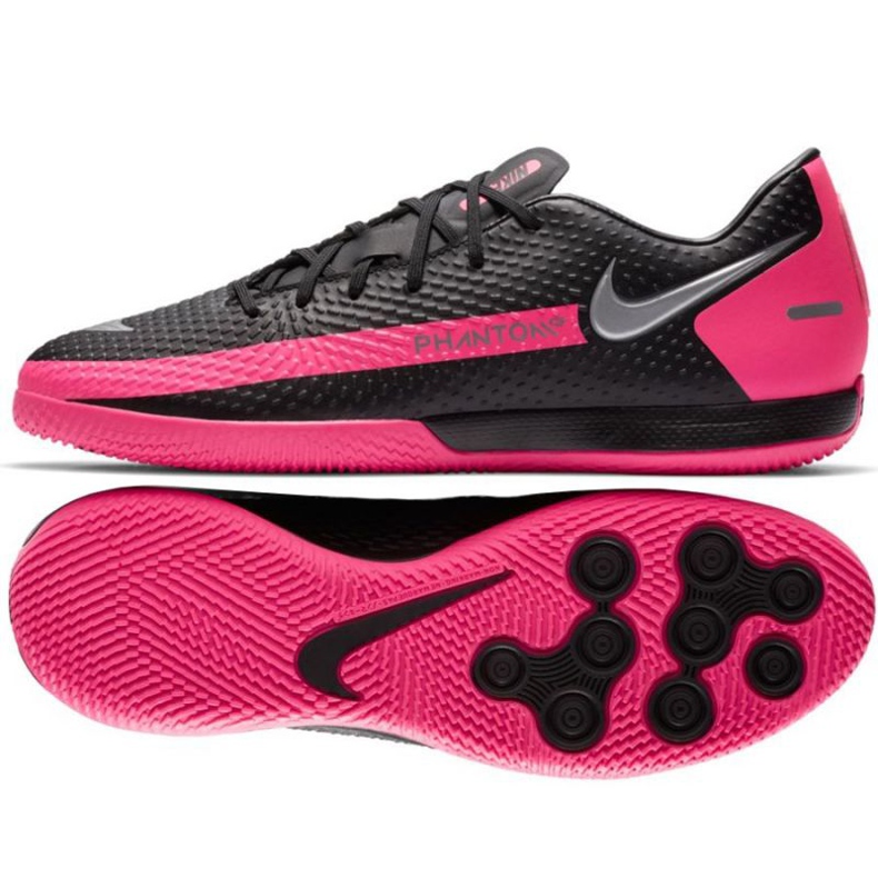 Kopačky Nike Phantom Gt Academy Ic M CK8467-006 vícebarevný černá Kopačky Nike Phantom Gt Academy Ic M CK8467-006 vícebarevný černá