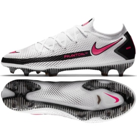 Fotbalová obuv Nike Phantom Gt Elite Fg M CK8439-160 bílá vícebarevný