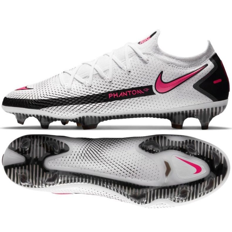 Kopačky Nike Phantom Gt Elite Fg M CK8439-160 vícebarevný bílý