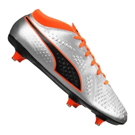 Kopačky Puma One 4 Syn Sg M 104747-01 vícebarevný stříbro