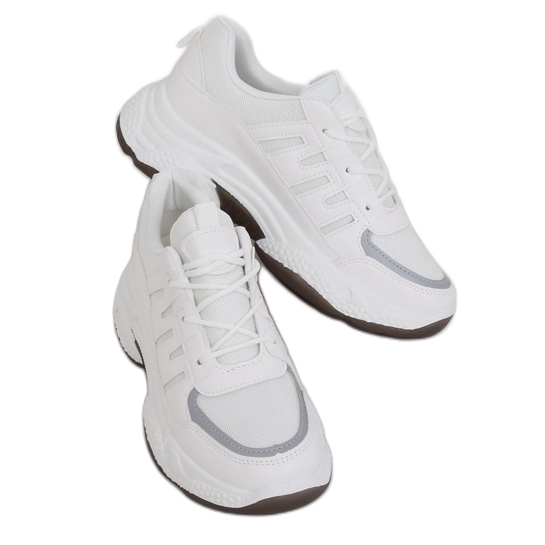 Bílé dámské sportovní boty BH-001 White bílý