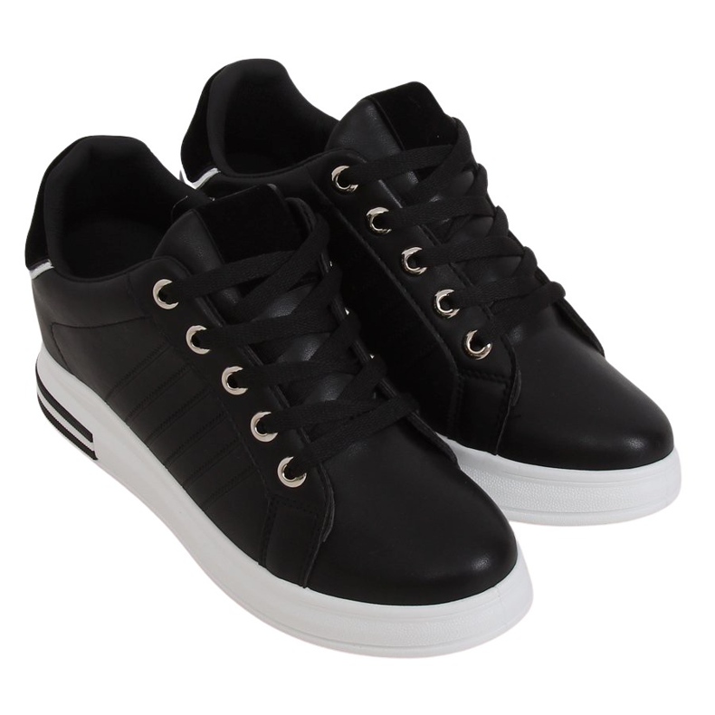 Černé tenisky R78 Black na skrytém klínu černá