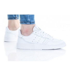 Boty Adidas Supercourt Jr EE7726 bílý žluť