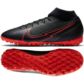 Kopačky Nike Mercurial Superfly 7 Academy Tf M AT7978-060 vícebarevný černý