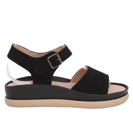 Černé dámské sandály YJ860 Nero Ii Genre černá