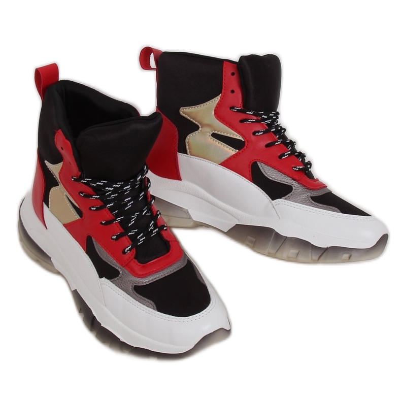 Vysoké tenisky 2000-C05 černé vícebarevný