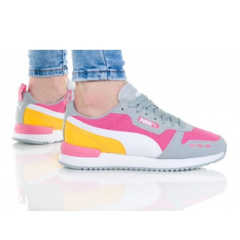 Puma R78 W 373117 07 růžový šedá vícebarevný žlutá Puma R78 W 373117 07 růžový šedá vícebarevný žlutá