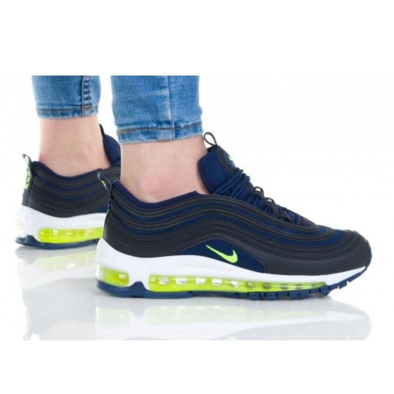 Boty Nike Air Max 97 Gs Jr 921522-018 černá námořnická modrá