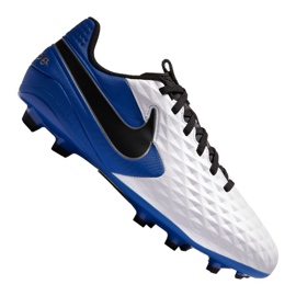 Kopačky Nike Legend 8 Academy Mg Jr AT5732-104 černá, bílá, tmavě modrá vícebarevný