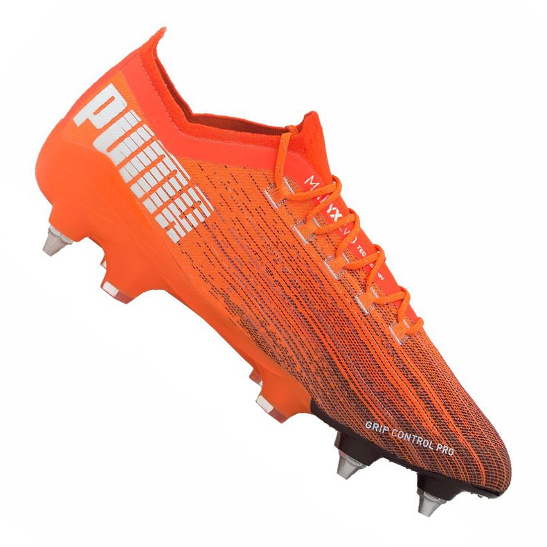 Kopačky Puma Ultra 1.1 Mx Sg M 106076-01 vícebarevný pomeranče a červené Kopačky Puma Ultra 1.1 Mx Sg M 106076-01 vícebarevný pomeranče a červené