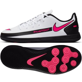 Sálová obuv Nike Phantom Gt Club Ic Jr CK8481-160 bílá vícebarevný