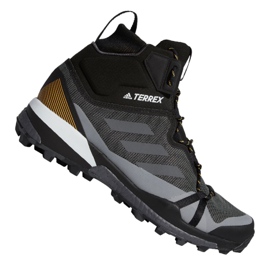 Boty Adidas Terrex Skychaser Lt Mid Gtx M FW9597 černá šedá Boty Adidas Terrex Skychaser Lt Mid Gtx M FW9597 černá šedá