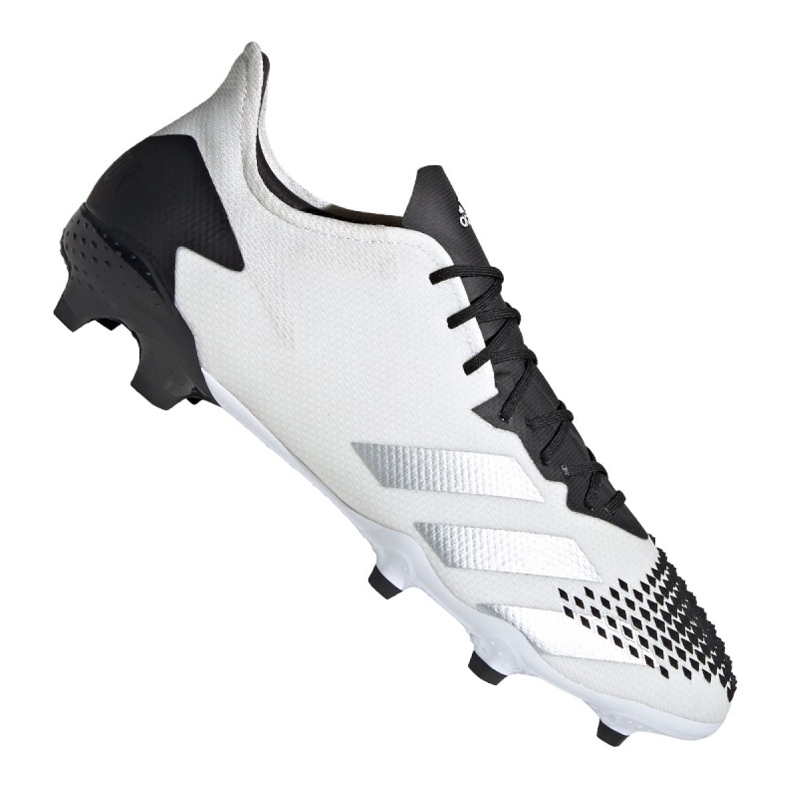 Kopačky Adidas Predator 20.2 Fg Low M FW9199 vícebarevný bílý Kopačky Adidas Predator 20.2 Fg Low M FW9199 vícebarevný bílý
