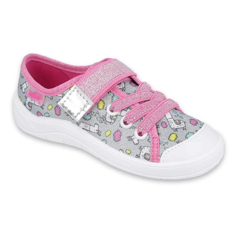 Dětská obuv Befado 251X158 růžový šedá