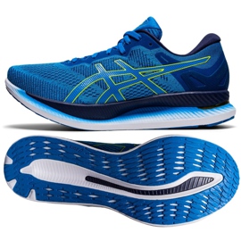 Běžecké boty Asics GlideRide M 1011A817-401 modrý