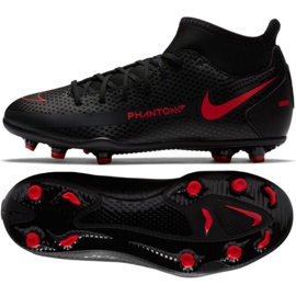 Kopačky Nike Phantom Gt Club Df FG / MG Jr CW6727-060 vícebarevný černý