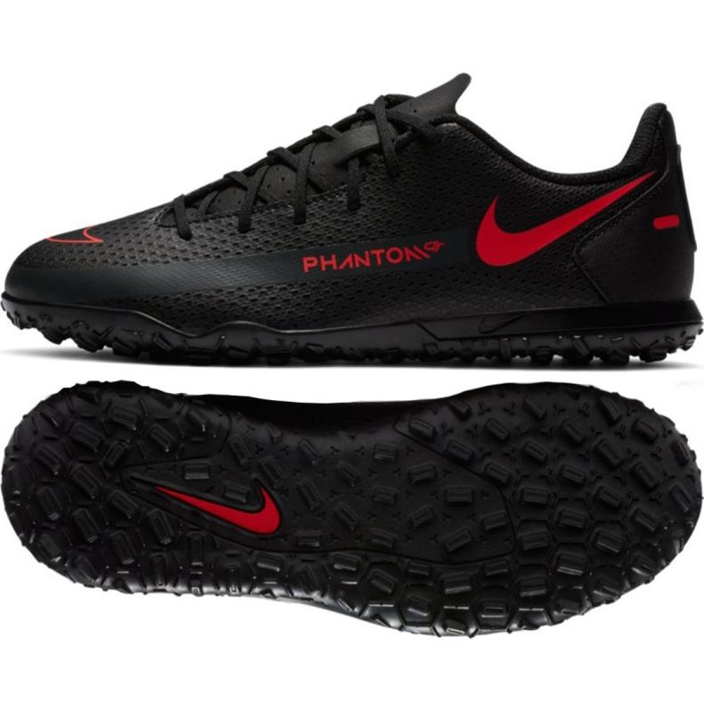 Kopačky Nike Phantom Gt Club Tf Jr CK8483-060 vícebarevný černá
