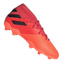 Kopačky Adidas Nemeziz 19.3 Fg Jr EH0492 červený červený