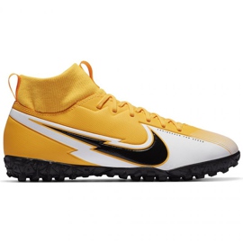 Kopačky Nike Mercurial Superfly 7 Academy Tf Jr AT8143 801 žlutá žluté Kopačky Nike Mercurial Superfly 7 Academy Tf Jr AT8143 801 žlutá žluté
