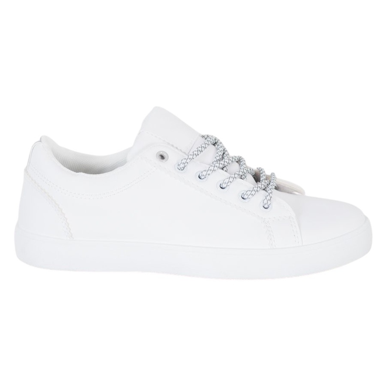 SHELOVET Tenisky s ozdobnými tkaničkami bílý