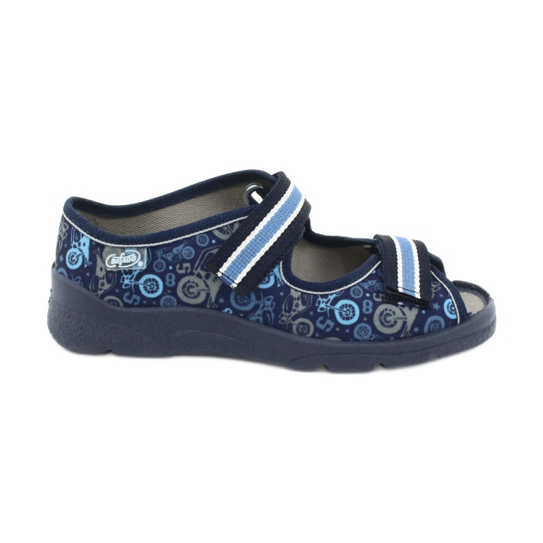 Dětská obuv Befado 969Y159 námořnická modrá modrý