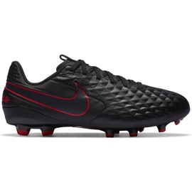 Fotbalová obuv Nike Tiempo Legend 8 Academy FG / MG Jr AT5732 060 černá vícebarevný