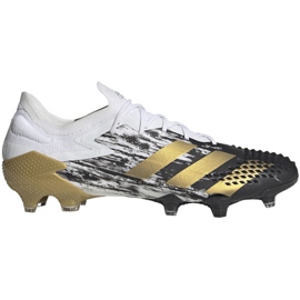 Kopačky Adidas Predator Mutator 20.1 LM Fg FW9182 šedá bílý Kopačky Adidas Predator Mutator 20.1 LM Fg FW9182 šedá bílý