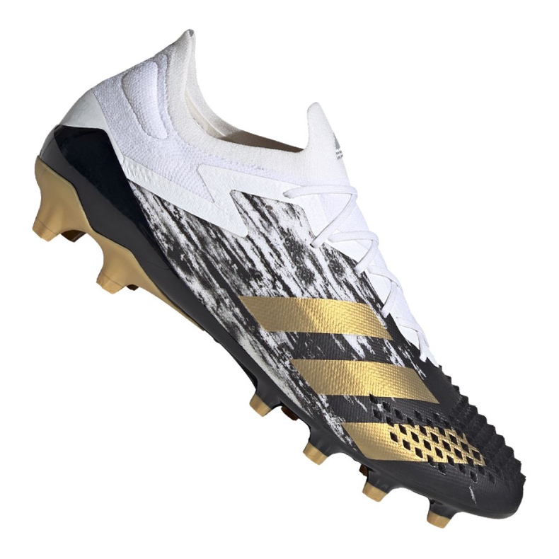 Kopačky Adidas Predator 20.1 Low Ag M FW9747 černá, bílá, černá, zlatá bílý