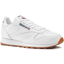 Pánské boty Reebok Cl Lthr bílé 49799 bílý