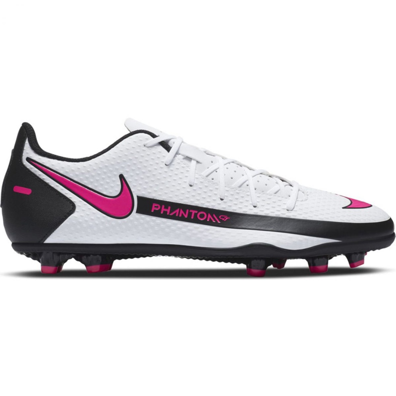 Kopačky Nike Phantom M Gt Club FG / MG CK8459 160 bílý bílý