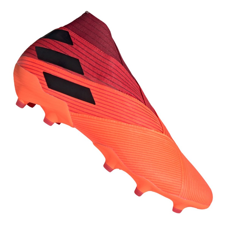 Kopačky Adidas Nemeziz 19+ Fg M EH0772 vícebarevný oranžový