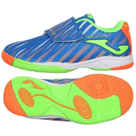 Sálová obuv Joma Evolution 2004 In Jr EVJW.2004.IN modrý vícebarevný