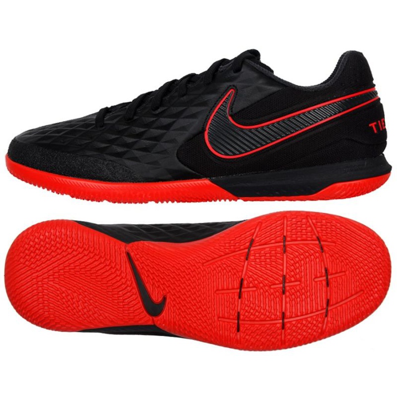 Sálová obuv Nike React Tiempo Legend 8 Pro Ic M AT6134-060 vícebarevný černá