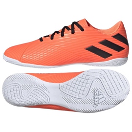 Sálová obuv adidas Nemeziz 19.4 In M EH0307 vícebarevný pomeranče a červené